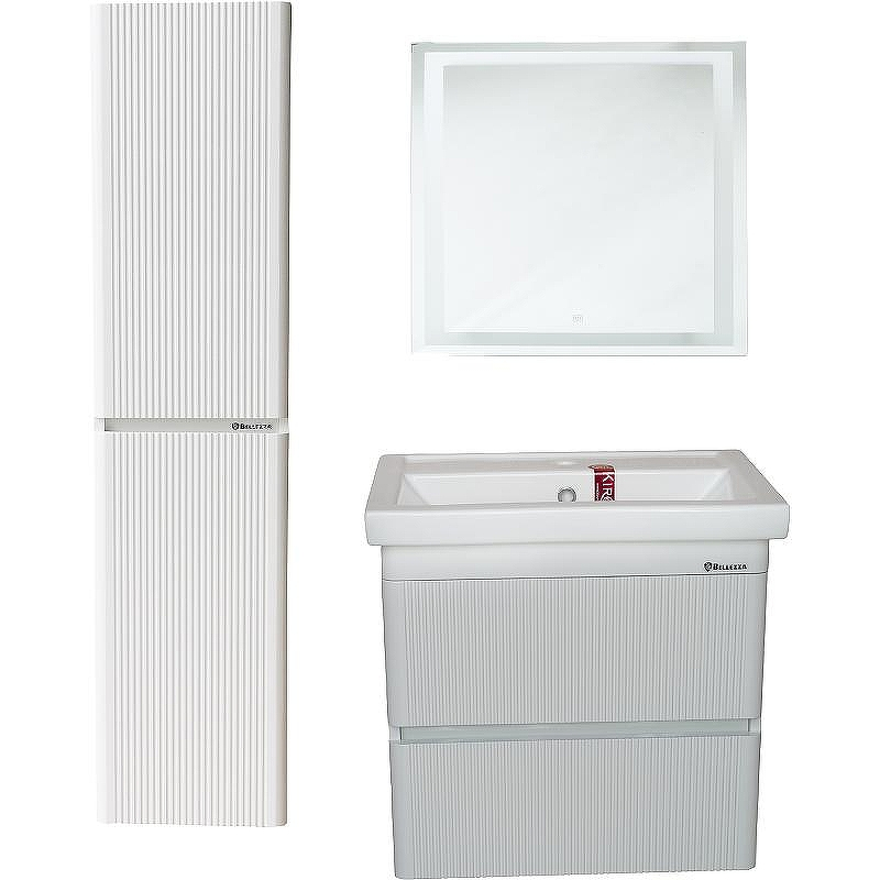 Тумба под раковину Bellezza Эмилия 60 4634809270010 подвесная Белая, купить, цена, заказать, магазин, доставка, скидка, промокод, купить, цена, заказать, магазин, доставка, скидка, промокод