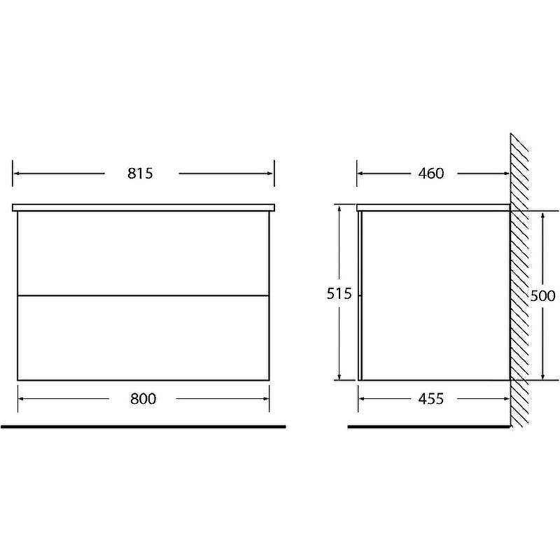 Тумба под раковину BelBagno Etna 80 ETNA-800-2C-SO-BL-P подвесная Bianco Lucido, купить, цена, заказать, магазин, доставка, скидка, промокод, купить, цена, заказать, магазин, доставка, скидка, промокод
