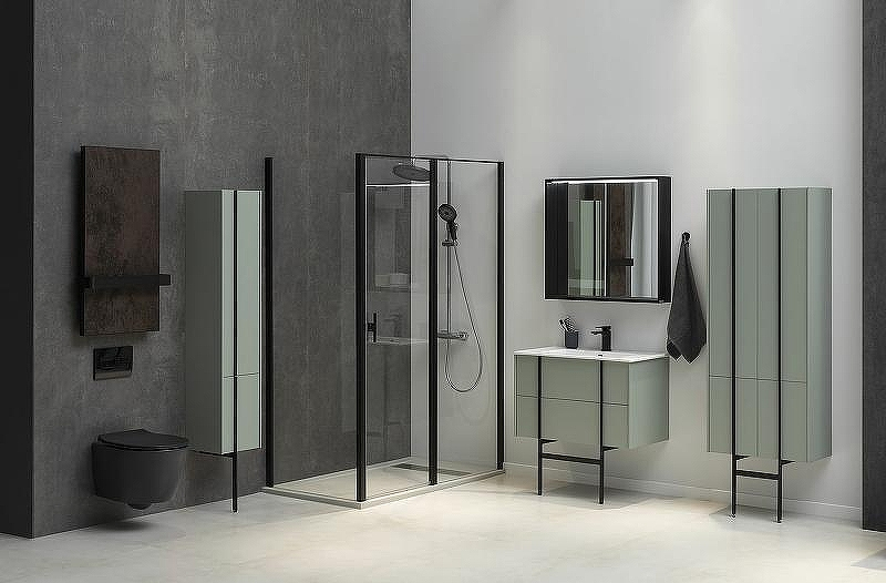 Шкаф пенал Allen Brau Reality 30 R 1.32001.CGM подвесной Олива матовая, купить, цена, заказать, магазин, доставка, скидка, промокод, купить, цена, заказать, магазин, доставка, скидка, промокод