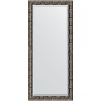 Зеркало Evoform Exclusive 163х73 BY 1206 с фацетом в багетной раме - Серебряный бамбук 73, купить, цена, заказать, магазин, доставка, скидка, промокод, купить, цена, заказать, магазин, доставка, скидка, промокод