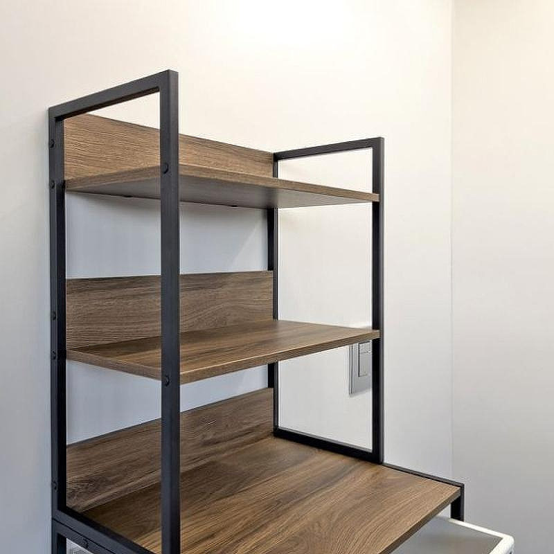 Стеллаж Comforty 65 00-00011201 над стиральной машиной Дуб темно-коричневый, купить, цена, заказать, магазин, доставка, скидка, промокод, купить, цена, заказать, магазин, доставка, скидка, промокод