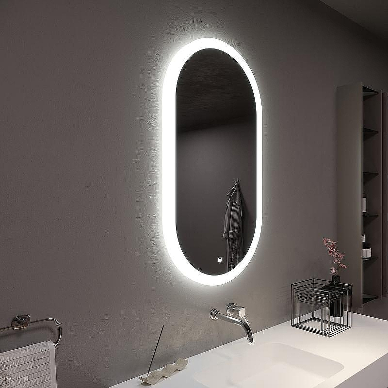 Зеркало Aqua de Marco Fly 55 Fly55/100 с подсветкой с сенсорным выключателем, купить, цена, заказать, магазин, доставка, скидка, промокод, купить, цена, заказать, магазин, доставка, скидка, промокод