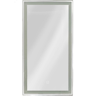 Зеркальный шкаф Континент Mirror Box black Led 35 L МВК063 с подсветкой Черный