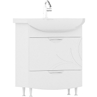 Тумба под раковину Volna Adel 70.2Y tnADEL70.2Y-01 Белая, купить, цена, заказать, магазин, доставка, скидка, промокод, купить, цена, заказать, магазин, доставка, скидка, промокод