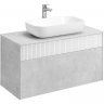 Тумба под раковину Aquaton Марбл 100 1A276301MH4C0 подвесная Слэйт Белый матовый, купить, цена, заказать, магазин, доставка, скидка, промокод, купить, цена, заказать, магазин, доставка, скидка, промокод