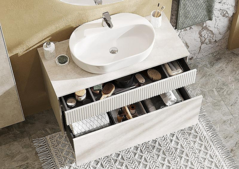 Тумба под раковину Aquaton Марбл 100 1A276301MH4C0 подвесная Слэйт Белый матовый, купить, цена, заказать, магазин, доставка, скидка, промокод, купить, цена, заказать, магазин, доставка, скидка, промокод