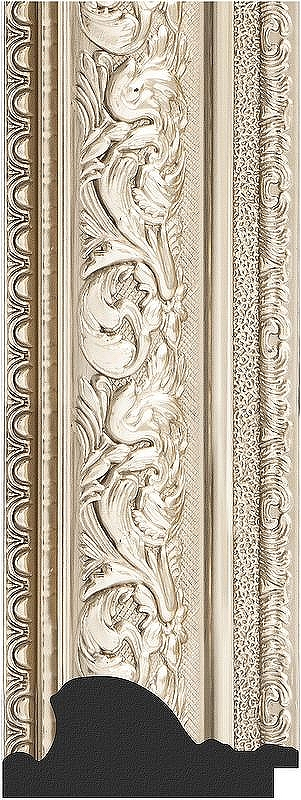 Зеркало Evoform Exclusive 100х70 BY 3452 с фацетом в багетной раме - Виньетка серебро 109, купить, цена, заказать, магазин, доставка, скидка, промокод, купить, цена, заказать, магазин, доставка, скидка, промокод