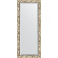 Зеркало Evoform Exclusive 143х58 BY 3537 с фацетом в багетной раме - Прованс с плетением 70, купить, цена, заказать, магазин, доставка, скидка, промокод, купить, цена, заказать, магазин, доставка, скидка, промокод
