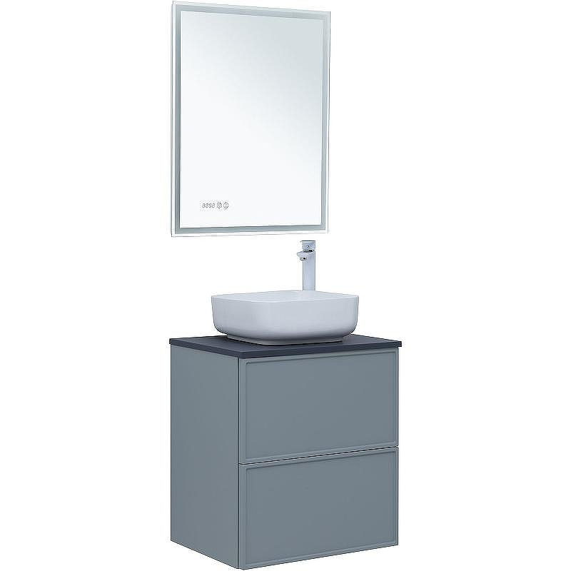 Тумба под раковину Aquanet Арт 60 313274 подвесная Мисти грин, купить, цена, заказать, магазин, доставка, скидка, промокод, купить, цена, заказать, магазин, доставка, скидка, промокод