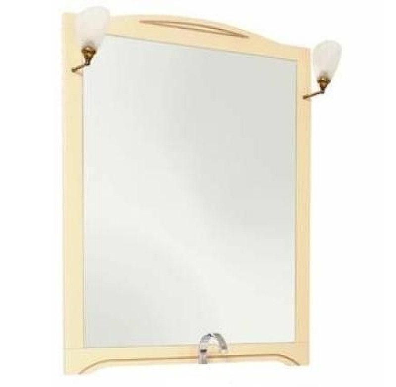 Зеркало Aquanet Луис 90 173219 Бежевое, купить, цена, заказать, магазин, доставка, скидка, промокод, купить, цена, заказать, магазин, доставка, скидка, промокод