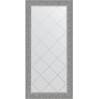 Зеркало Evoform Exclusive-G 158х76 BY 4281 с гравировкой в багетной раме - Чеканка серебряная 90, купить, цена, заказать, магазин, доставка, скидка, промокод, купить, цена, заказать, магазин, доставка, скидка, промокод