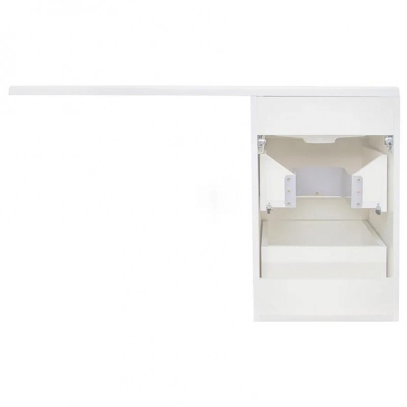 Тумба под раковину Style Line Даллас 100 Люкс Plus подвесная Белая, купить, цена, заказать, магазин, доставка, скидка, промокод, купить, цена, заказать, магазин, доставка, скидка, промокод