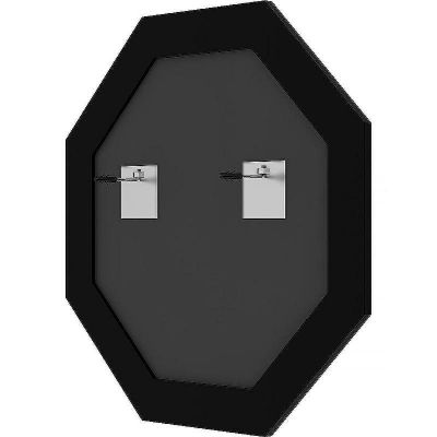 Зеркало Evoform Octagon 80х80 BY 3849 в багетной раме - Барокко серебро 106