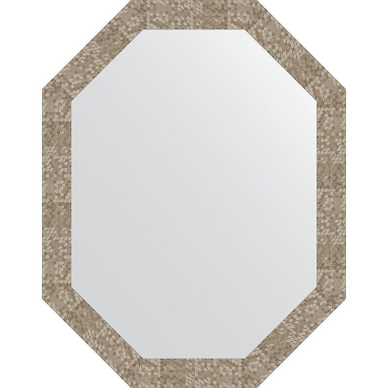 Зеркало Evoform Octagon 72x92 BY 7104 в багетной раме - Соты титан 70, купить, цена, заказать, магазин, доставка, скидка, промокод, купить, цена, заказать, магазин, доставка, скидка, промокод