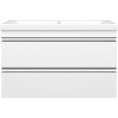 Тумба с раковиной Misty Ингрид 90 УТ000015042 подвесная Белая