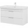 Тумба под раковину Aquanet Ирис new 100 339280 подвесная Белый глянец, купить, цена, заказать, магазин, доставка, скидка, промокод, купить, цена, заказать, магазин, доставка, скидка, промокод