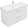 Тумба под раковину Aquanet Ирис new 100 339280 подвесная Белый глянец, купить, цена, заказать, магазин, доставка, скидка, промокод, купить, цена, заказать, магазин, доставка, скидка, промокод