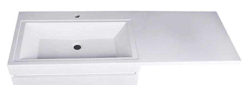 Тумба под раковину Style Line Даллас 140 Люкс Plus СС-00002273 Белая, купить, цена, заказать, магазин, доставка, скидка, промокод, купить, цена, заказать, магазин, доставка, скидка, промокод