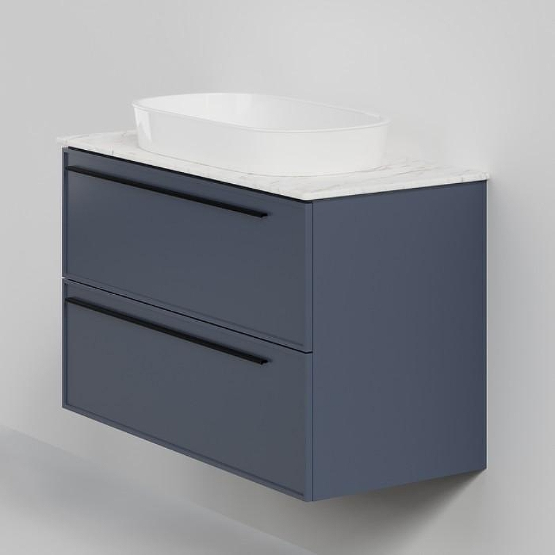 Тумба под раковину La Fenice Elba Twin 100 FNC-01-ELB-BG-100-2 подвесная Синяя матовая, купить, цена, заказать, магазин, доставка, скидка, промокод, купить, цена, заказать, магазин, доставка, скидка, промокод