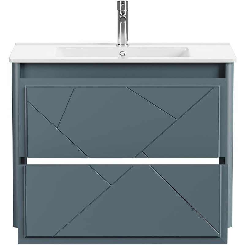 Тумба под раковину Allen Brau Paris 80 1.360001.BGM подвесная Синяя матовая, купить, цена, заказать, магазин, доставка, скидка, промокод, купить, цена, заказать, магазин, доставка, скидка, промокод