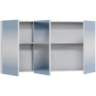 Зеркальный шкаф СанТа Марс 120 700420 Светло дерево