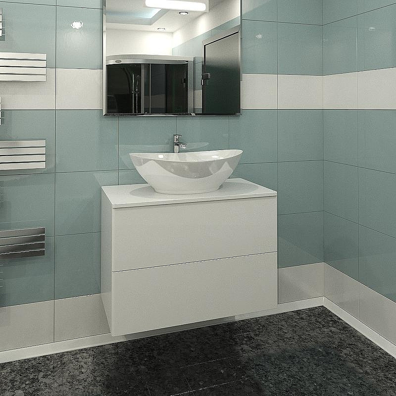 Тумба под раковину Orange Otto Ot-75TuGLASS подвесная Белый глянцевый, купить, цена, заказать, магазин, доставка, скидка, промокод, купить, цена, заказать, магазин, доставка, скидка, промокод