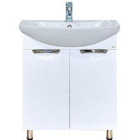 Тумба с раковиной Misty Лаванда 70 СО000008174 Белая, купить, цена, заказать, магазин, доставка, скидка, промокод, купить, цена, заказать, магазин, доставка, скидка, промокод