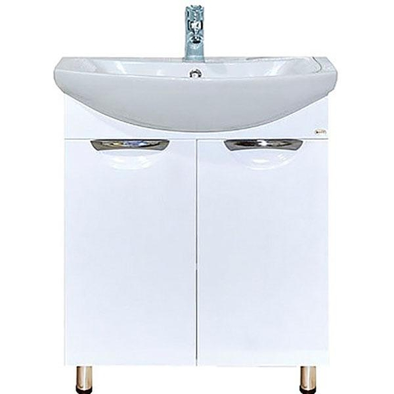 Тумба с раковиной Misty Лаванда 70 СО000008174 Белая, купить, цена, заказать, магазин, доставка, скидка, промокод, купить, цена, заказать, магазин, доставка, скидка, промокод