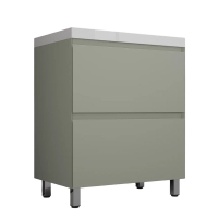 Тумба под раковину Style Line Манхэттен 70 ЛС-00002376 цвет Олива, купить, цена, заказать, магазин, доставка, скидка, промокод, купить, цена, заказать, магазин, доставка, скидка, промокод