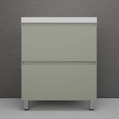 Тумба под раковину Style Line Манхэттен 70 ЛС-00002376 цвет Олива