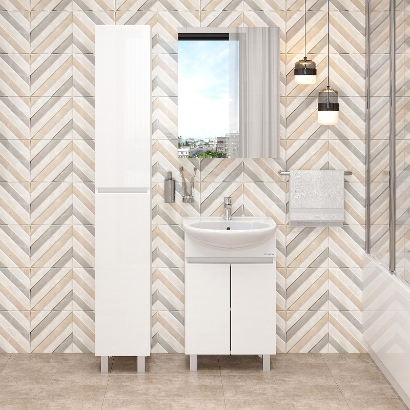 Тумба под раковину Onika Милтон 50 105036 цвет Белый, купить, цена, заказать, магазин, доставка, скидка, промокод, купить, цена, заказать, магазин, доставка, скидка, промокод