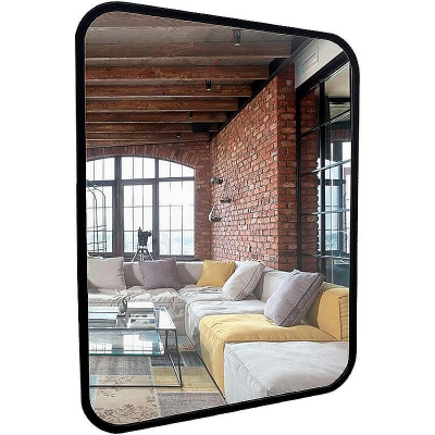 Зеркало Azario Мальта-лофт 60 ФР-00002427 Черное