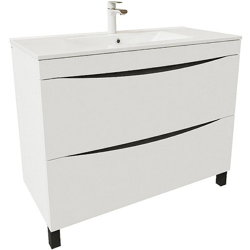 Тумба с раковиной Iddis Cloud 100 CLO10WFi95K Белая, купить, цена, заказать, магазин, доставка, скидка, промокод, купить, цена, заказать, магазин, доставка, скидка, промокод