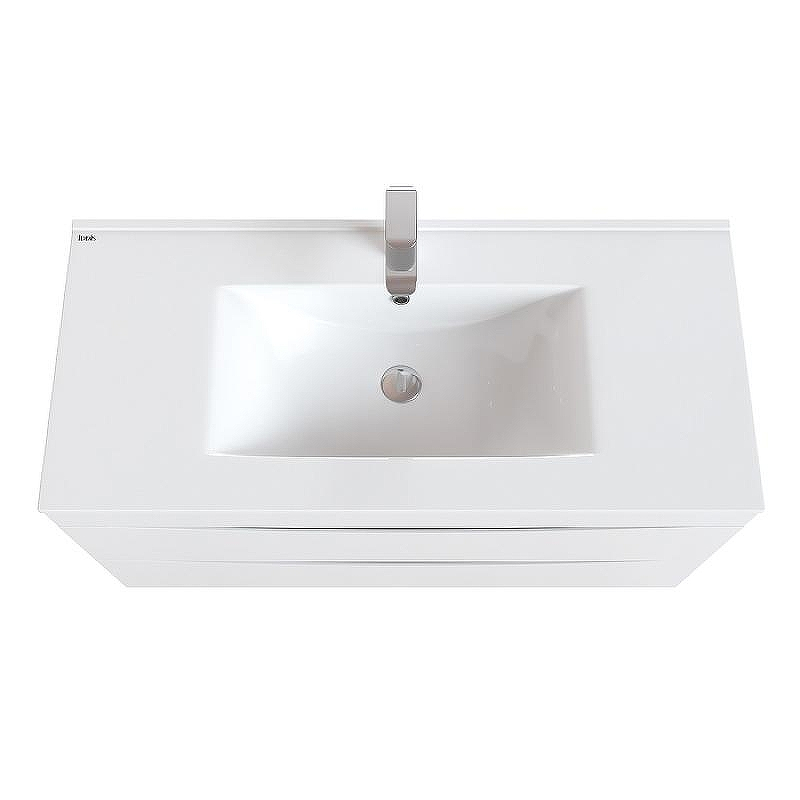 Тумба с раковиной Iddis Cloud 100 CLO10WFi95K Белая, купить, цена, заказать, магазин, доставка, скидка, промокод, купить, цена, заказать, магазин, доставка, скидка, промокод