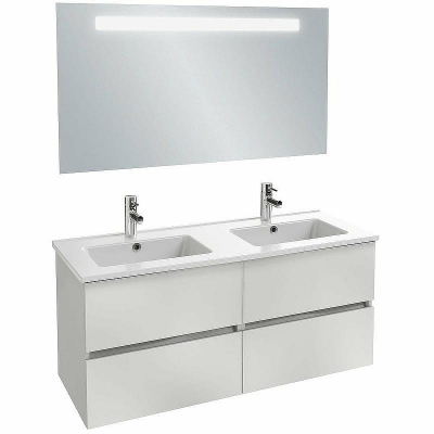 Тумба под раковину Jacob Delafon Tolbiac 120 EB2384-J5 подвесная Белый глянец