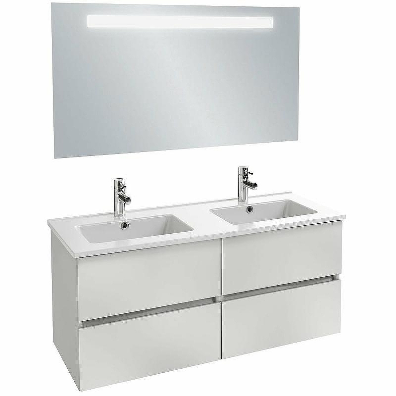 Тумба под раковину Jacob Delafon Tolbiac 120 EB2384-J5 подвесная Белый глянец, купить, цена, заказать, магазин, доставка, скидка, промокод, купить, цена, заказать, магазин, доставка, скидка, промокод