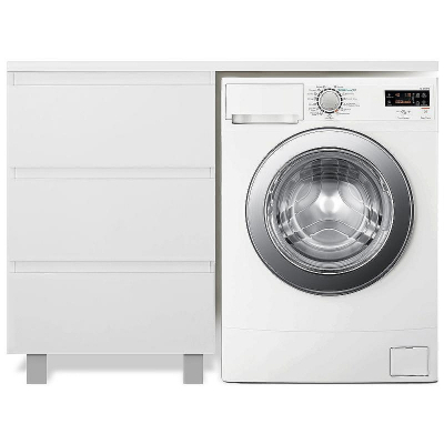 Тумба с раковиной Эстет Dallas Luxe 140 L ФР-00002922 Белая