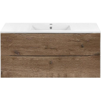 Тумба под раковину Vincea Mia 120 VMC-2MC120VO подвесная V.Oak, купить, цена, заказать, магазин, доставка, скидка, промокод, купить, цена, заказать, магазин, доставка, скидка, промокод