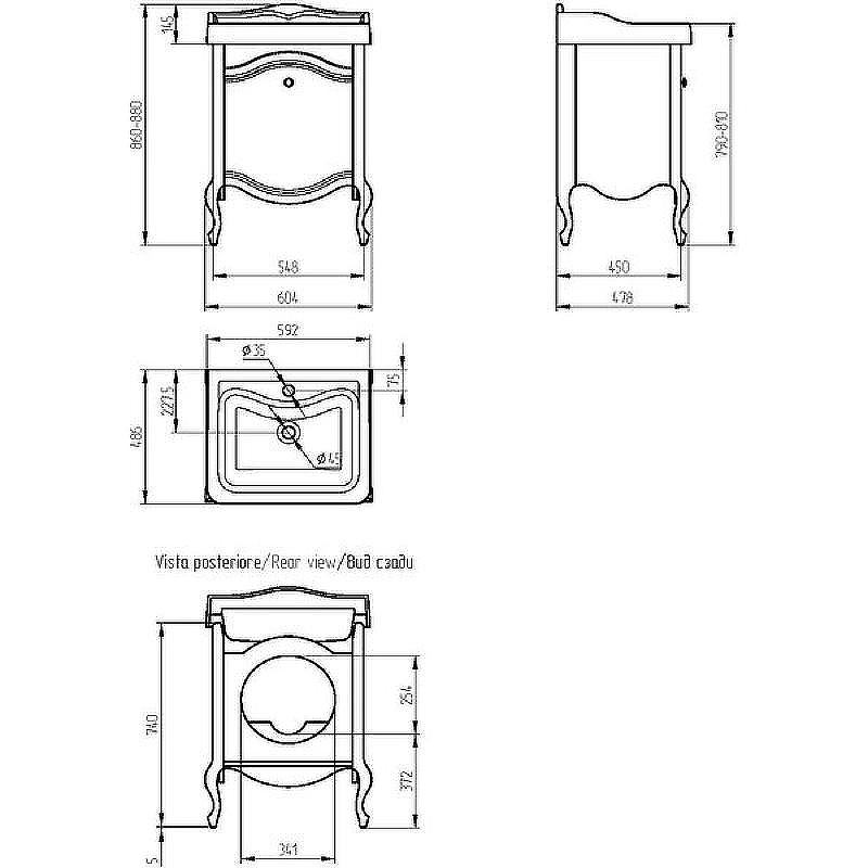 Тумба под раковину Migliore Impero 60 30871 Слоновая кость, купить, цена, заказать, магазин, доставка, скидка, промокод, купить, цена, заказать, магазин, доставка, скидка, промокод