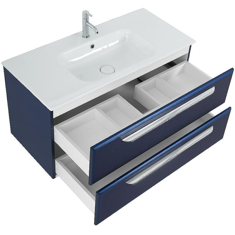 Тумба под раковину Cezares Eco-Cer 100 ECO-CER-1000-2C-SO-SPF-P подвесная Sapfiro без ручек, купить, цена, заказать, магазин, доставка, скидка, промокод, купить, цена, заказать, магазин, доставка, скидка, промокод