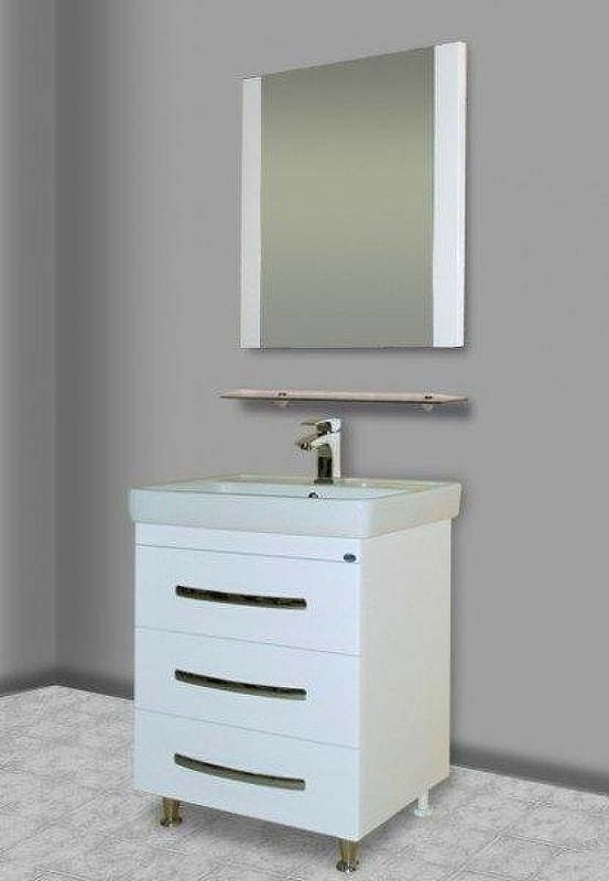 Тумба под раковину Bellezza Рокко 80 4635313660014 Белая, купить, цена, заказать, магазин, доставка, скидка, промокод, купить, цена, заказать, магазин, доставка, скидка, промокод