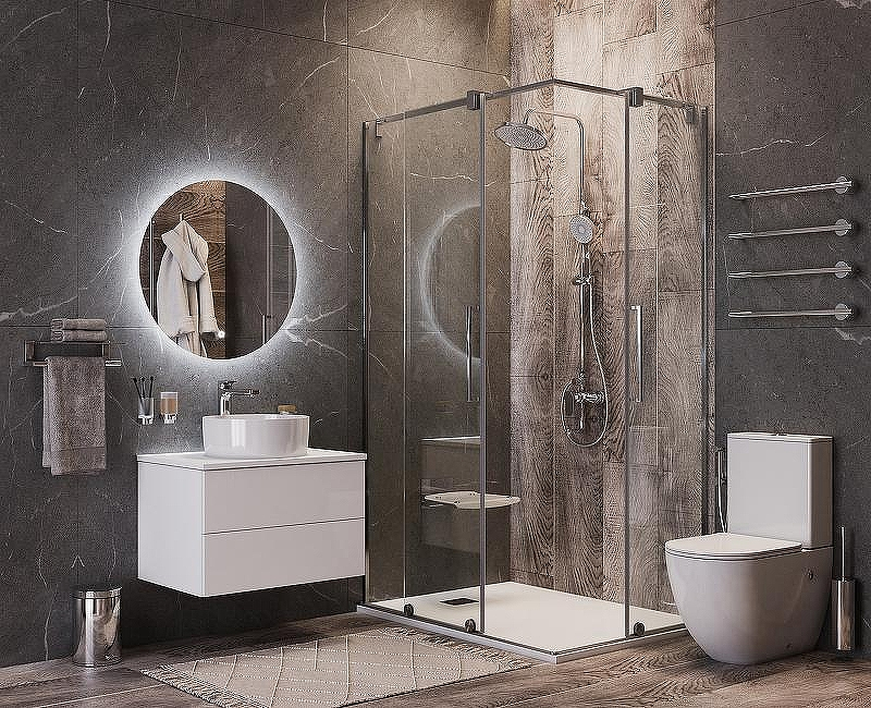 Зеркало Bond Circle 70x70 M38ZE-7070 с подсветкой с бесконтактным выключателем, купить, цена, заказать, магазин, доставка, скидка, промокод, купить, цена, заказать, магазин, доставка, скидка, промокод