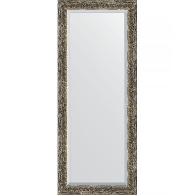 Зеркало Evoform Exclusive 143х58 BY 3538 с фацетом в багетной раме - Старое дерево с плетением 70