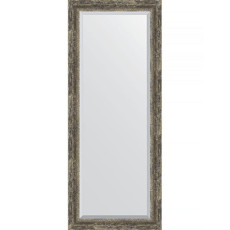 Зеркало Evoform Exclusive 143х58 BY 3538 с фацетом в багетной раме - Старое дерево с плетением 70, купить, цена, заказать, магазин, доставка, скидка, промокод, купить, цена, заказать, магазин, доставка, скидка, промокод