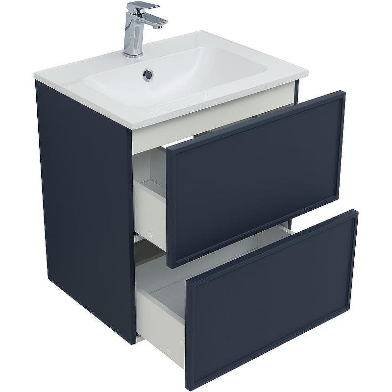 Тумба под раковину Aquanet Арт 60 313264 подвесная Маренго, купить, цена, заказать, магазин, доставка, скидка, промокод, купить, цена, заказать, магазин, доставка, скидка, промокод