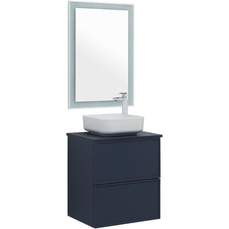 Тумба под раковину Aquanet Арт 60 313264 подвесная Маренго, купить, цена, заказать, магазин, доставка, скидка, промокод, купить, цена, заказать, магазин, доставка, скидка, промокод