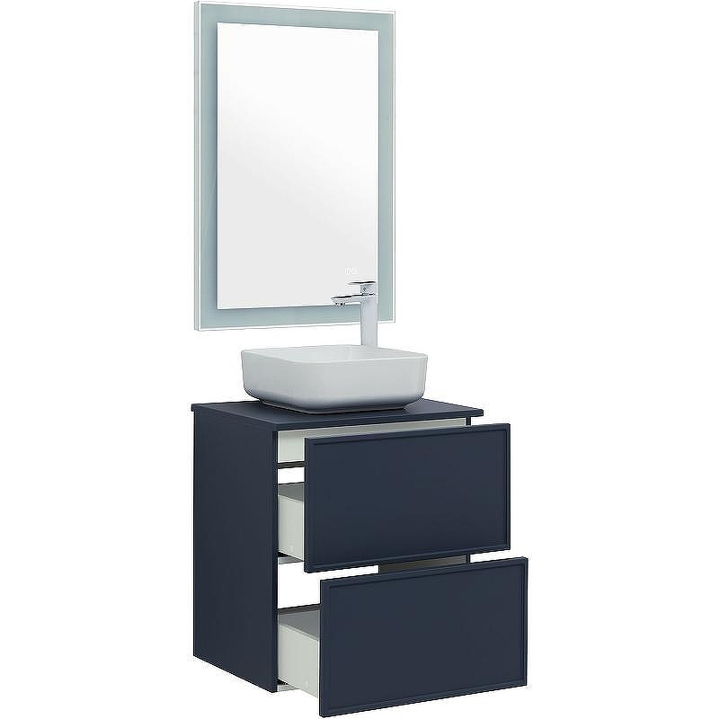 Тумба под раковину Aquanet Арт 60 313264 подвесная Маренго, купить, цена, заказать, магазин, доставка, скидка, промокод, купить, цена, заказать, магазин, доставка, скидка, промокод