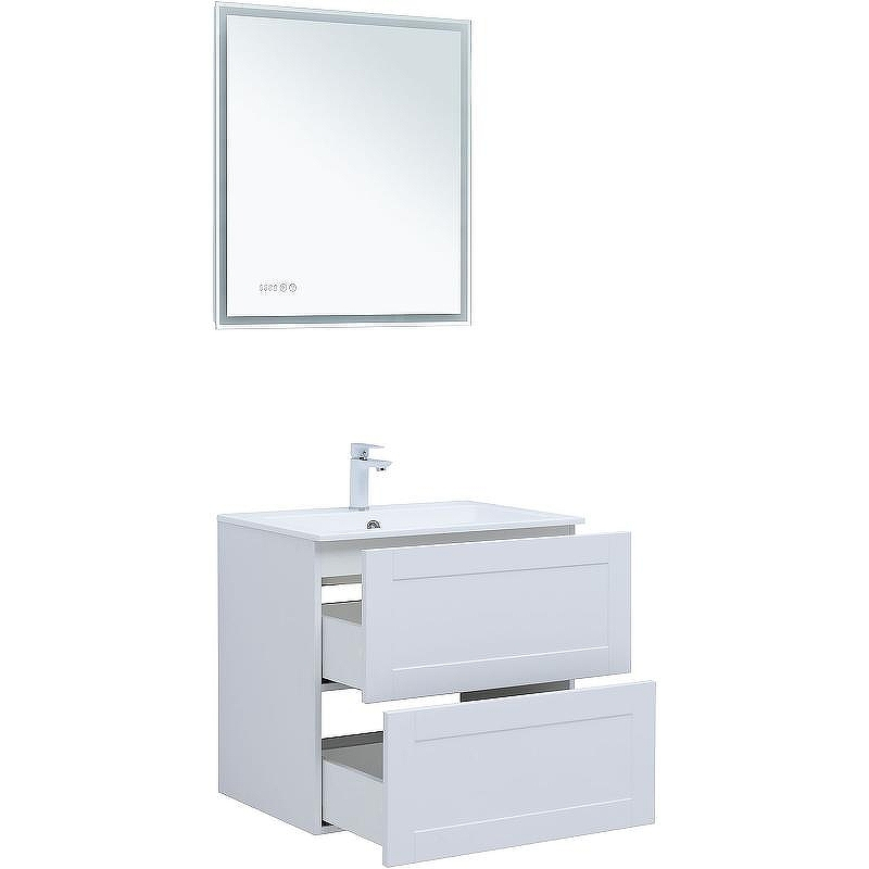 Тумба под раковину Aquanet Терра 70 313233 подвесная Белая матовая, купить, цена, заказать, магазин, доставка, скидка, промокод, купить, цена, заказать, магазин, доставка, скидка, промокод