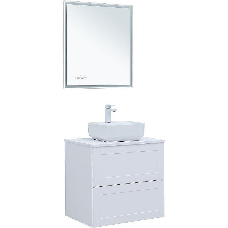 Тумба под раковину Aquanet Терра 70 313233 подвесная Белая матовая, купить, цена, заказать, магазин, доставка, скидка, промокод, купить, цена, заказать, магазин, доставка, скидка, промокод