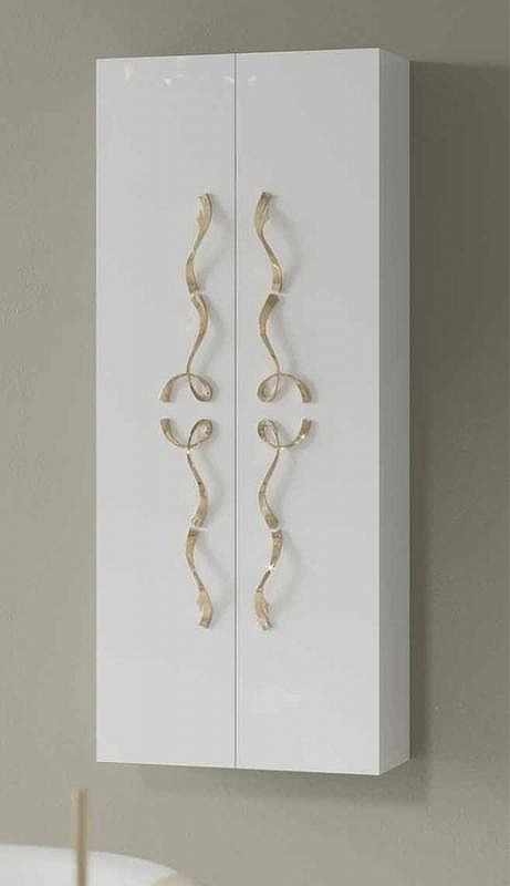 Шкаф пенал Clarberg Due amanti 50 DUE0505W Белый без ручек, купить, цена, заказать, магазин, доставка, скидка, промокод, купить, цена, заказать, магазин, доставка, скидка, промокод